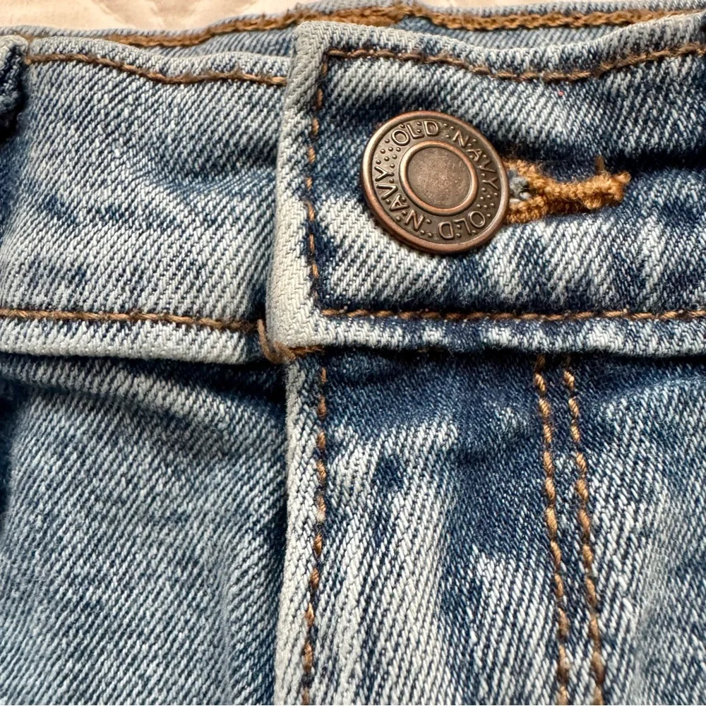 Old Navy Boys Blue Denim Jeans Straight Leg Built in Flex Stretch Size 10